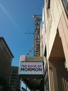 Book of Mormon at the Pantages